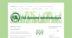 Desktop Screenshot of faa.se