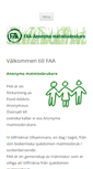 Mobile Screenshot of faa.se